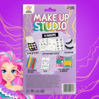 Набор для творчества &laquo;Make up studio&raquo;, книжка, тату, тени, 8+