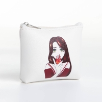 Кошелёк на молнии, цвет белый Кошелёк на молнии, цвет белый