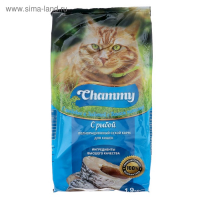 Сухой корм Chammy для кошек, рыба, 1,9 кг