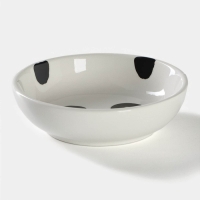 Салатник Доляна &laquo;Панда&raquo;, 250 мл, d=13 см, цвет белый