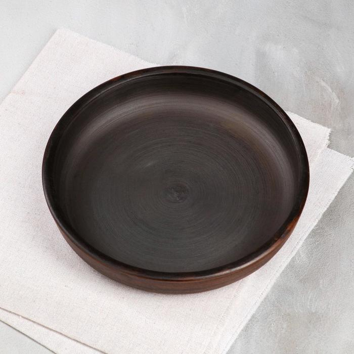 Форма для запекания &laquo;Кеци&raquo;, гладкая, d=18 см, красная глина