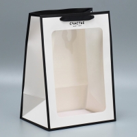 Пакет ламинированный &laquo;Счастье&raquo;, 25 х 35 х 18 см