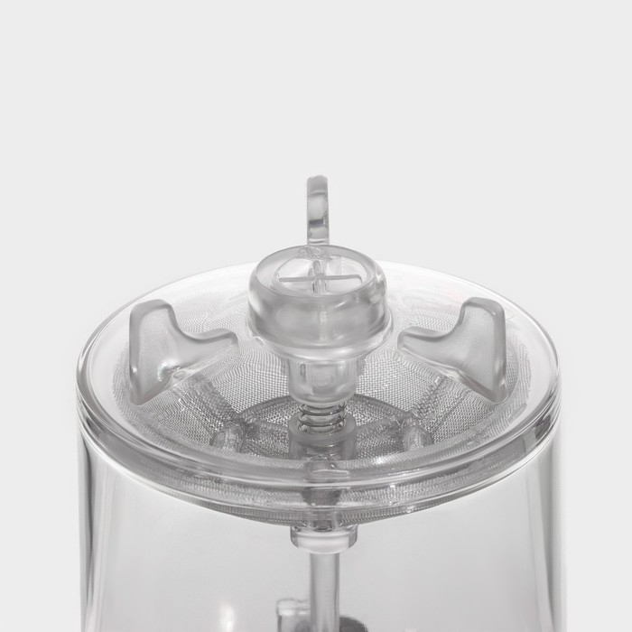 Чайник стеклянный заварочный Magistro «Мехико», 350 мл, с металлическим ситом, пластиковая колба Чайник стеклянный заварочный Magistro «Мехико», 350 мл, с металлическим ситом, пластиковая колба