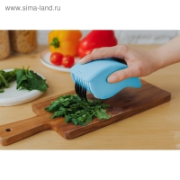 Измельчитель для зелени &laquo;Агат&raquo;, 13&times;6 см, цвет МИКС