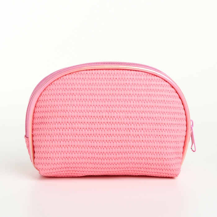 Набор косметичек 2 в 1 на молнии, цвет розовый Набор косметичек 2 в 1 на молнии, цвет розовый