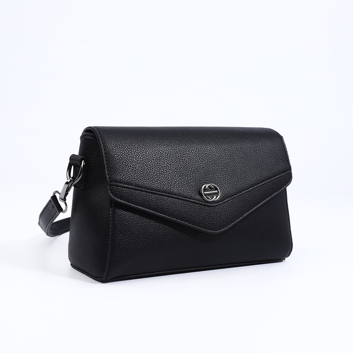 Сумка-мессенджер на магните, цвет чёрный Сумка-мессенджер на магните, цвет чёрный