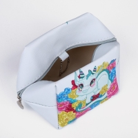 Косметичка-монетница на молнии, цвет зелёный Косметичка-монетница на молнии, цвет зелёный