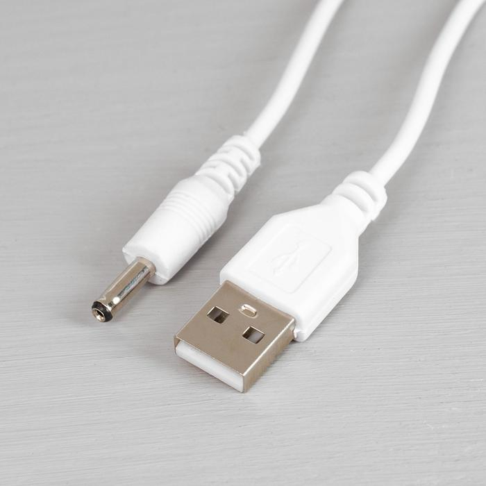 Светодиодная фигура &laquo;Олени в лесу&raquo; 14 &times; 24 &times; 8 см, пластик, батарейки ААх3 (не в комплекте), USB, свечение тёплое белое