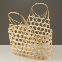 Корзина плетеная, 25х12х12/24 см, бамбук Корзина плетеная, 25х12х12/24 см, бамбук