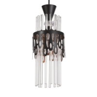 Подвес "Капель" 1х60Вт Е27 Черный