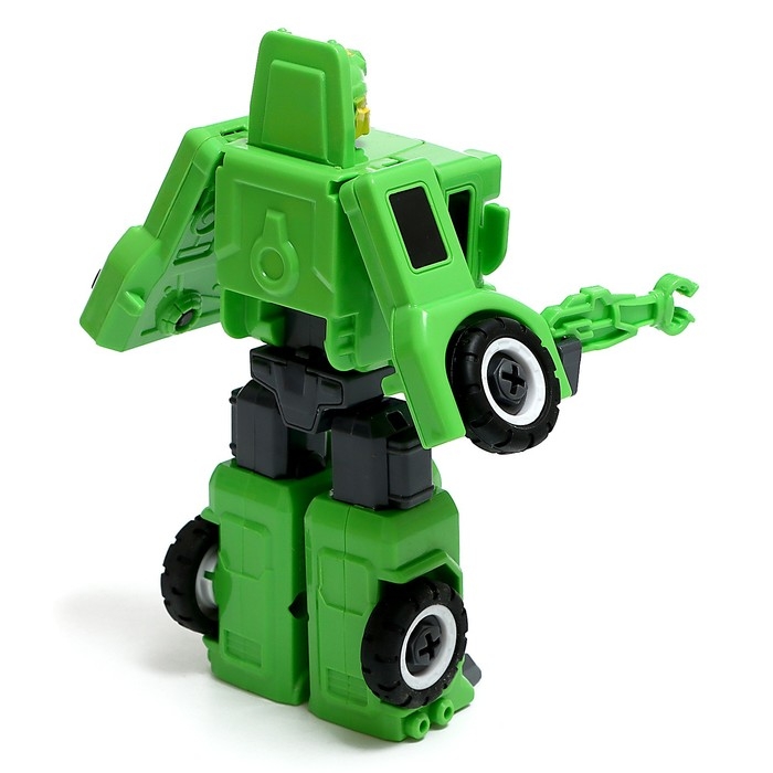 Конструктор винтовой &laquo;Мусоровоз&raquo;, 2 в 1 робот-машина