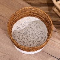 Корзина плетёная 25х25х20 см