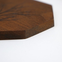 Набор подставок под кружки Magistro &laquo;Древо&raquo;, 4 шт, акация