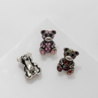 Брошь &laquo;Мишка&raquo; игрушечный, цвет МИКС (неделимая фасовка 12 шт., цена за шт.)