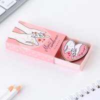 Значок в коробочке &laquo;Моей половинке&raquo;, 2,7 х 3 см