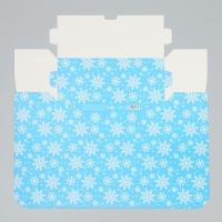 Подарочная коробка  новогодняя складная &laquo;С Новым годом!&raquo;, 25 х 25 х 10 см, Новый год