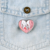 Значок в коробочке &laquo;Моей половинке&raquo;, 2,7 х 3 см