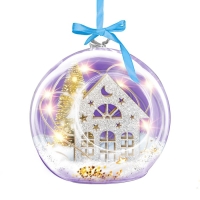 Набор для опытов &laquo;Новогодний шарик&raquo;, диаметр 11 см, в пакете