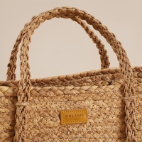 Корзина для белья плетеная SL Home Orden, хлопок, гиацинт, 42&times;24&times;35 см