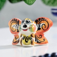 Сувенир "Бабочка", гжель, цвет Сувенир "Бабочка", гжель, цвет