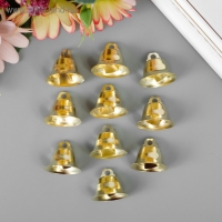 Набор декора для творчества "Колокольчики" d=2,1 см набор 10 шт Набор декора для творчества "Колокольчики" d=2,1 см набор 10 шт