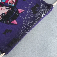 Мешок для обуви &laquo;Хэллоуин: Девочка с косичками&raquo; хлопковкая 30 х 40 см