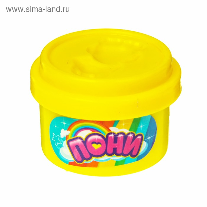 Набор для игры с пластилином &laquo;Пони&raquo;, цвета МИКС