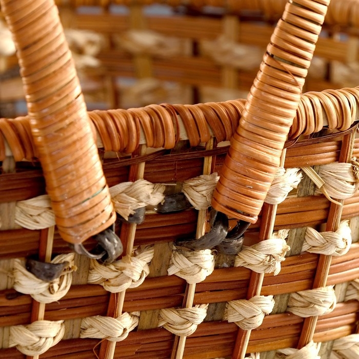 Корзина плетеная «Пикник», 26×35×37, ротанг Корзина плетеная «Пикник», 26×35×37, ротанг