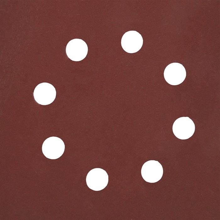 Круг абразивный шлифовальный под Круг абразивный шлифовальный под "липучку" ТУНДРА, перфорированный, 150 мм, Р2000, 5 шт.