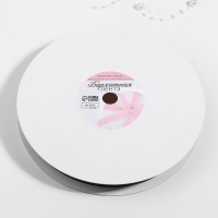 Лента бархатная, с золотым люрексом, 20 мм, 18 &plusmn; 1 м, цвет зелёный №165