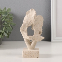 Сувенир полистоун бюст "Влюблённые" белый в крапинку 7,5х5х14,5 см Сувенир полистоун бюст "Влюблённые" белый в крапинку 7,5х5х14,5 см