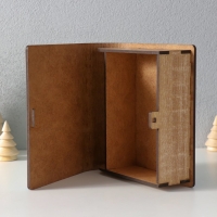 Новогодняя копилка-шкатулка "Верь в чудо" 14х12х5 см Новогодняя копилка-шкатулка "Верь в чудо" 14х12х5 см