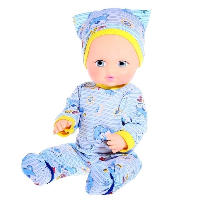 Пупс «Малыш», звуковые функции, 40 см, МИКС Пупс «Малыш», звуковые функции, 40 см, МИКС