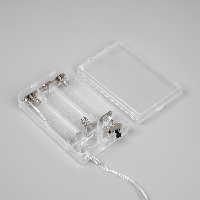 Светодиодная фигура &laquo;Снеговик&raquo; 15 &times; 16 &times; 10 см, акрил, 20 LED, батарейки АА &times; 3 (не в комплекте), свечение белое