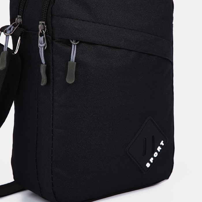 Сумка мужская, цвет чёрный Сумка мужская, цвет чёрный