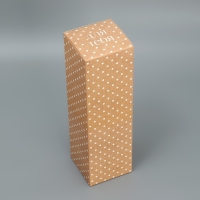 Коробка подарочная складная, упаковка, &laquo;Крафт&raquo;, 9 х 32 х 9 см