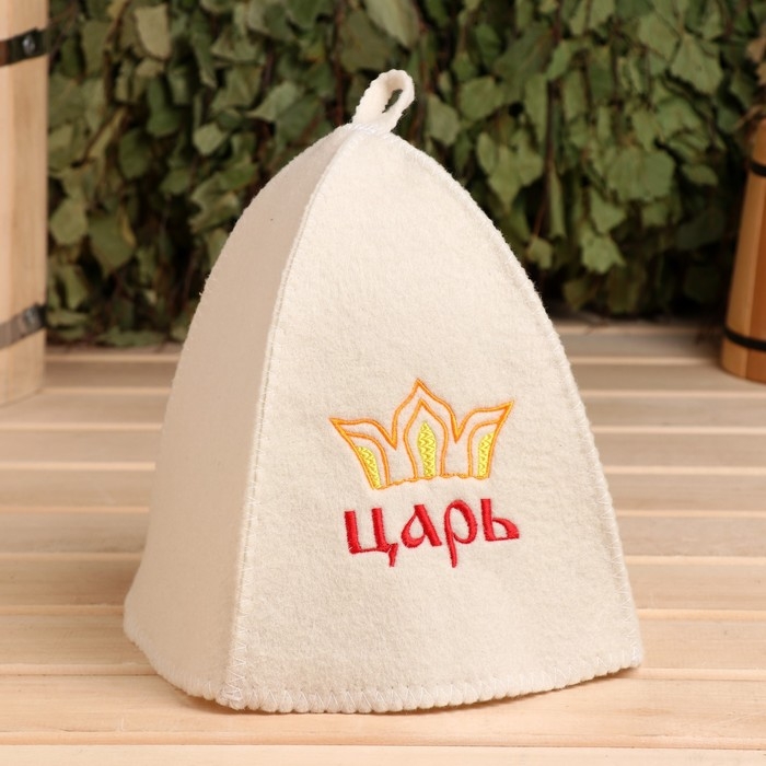 Шапка для бани Шапка для бани "Царь"