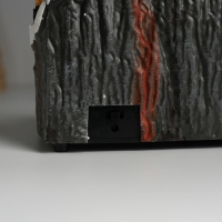 Сувенир пластик световой "Канун Рождества" крутится 23х15х18 см