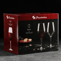 Набор стеклянных бокалов для вина &laquo;Напа&raquo;, 470 мл, 6 шт