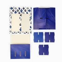 Коробка под 8 конфет и шоколад с ячейками «С Новым годом!», 18 х 18 х 4 см, Новый год Коробка под 8 конфет и шоколад с ячейками «С Новым годом!», 18 х 18 х 4 см, Новый год