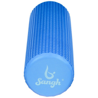 Ролик массажный Sangh, 45х15 см, цвет синий Ролик массажный Sangh, 45х15 см, цвет синий