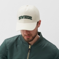 Бейсболка MIST "Nowhere", цвет молочный, размер 56-58 Бейсболка MIST "Nowhere", цвет молочный, размер 56-58