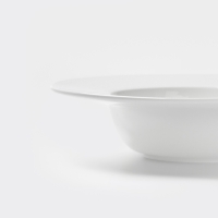 Тарелка для пасты Hanna Kn&ouml;vell, d=26.5 см, фарфор, белая