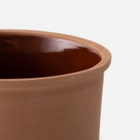 Кашпо из красной глины, 1,25 л Кашпо из красной глины, 1,25 л