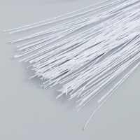 Проволока для творчества "Астра" d 0,4 мм, 60 см, 100шт, белый Проволока для творчества "Астра" d 0,4 мм, 60 см, 100шт, белый