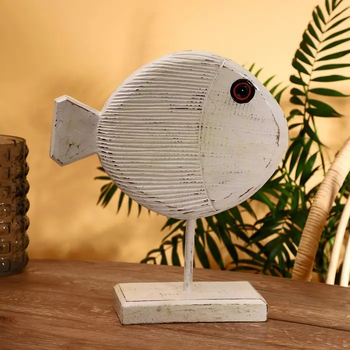 Сувенир "Рыба" албезия 30х9х35 см