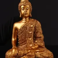 Фигура "Будда большой"  17х13 см, бронза