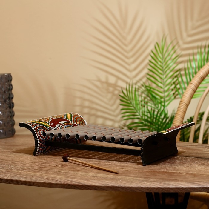 Сувенирный музыкальный инструмент &laquo;Ксилофон&raquo;, 36&times;23&times;6 см, МИКС