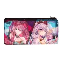 Пенал школьный &laquo;Фрукты&raquo;, на молнии, МИКС