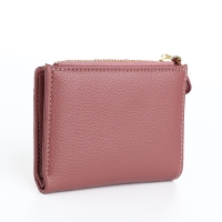 Кошелёк женский на кнопке, цвет розовый